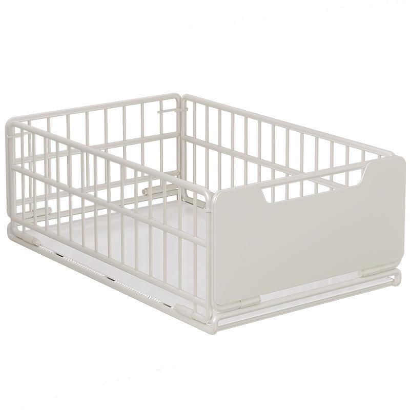 Ausziehbares Küchenregal: Multifunktional, Faltbar, Unter-Spüle Gewürzkorb mit Etagenlagerung