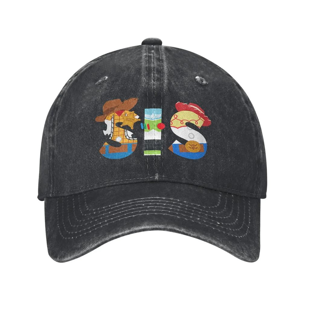 Sis Sister Family Birthday Baseball Cap Classic Distressed Denim Snapback Hat for Men Women Outdoor Gift Caps Hat