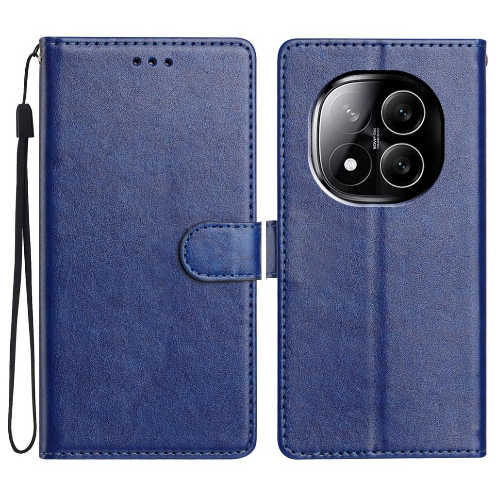 For Xiaomi Redmi Note 14 Pro+ 5G Leather Case Wallet Stand Phone Cover with Handy Strap