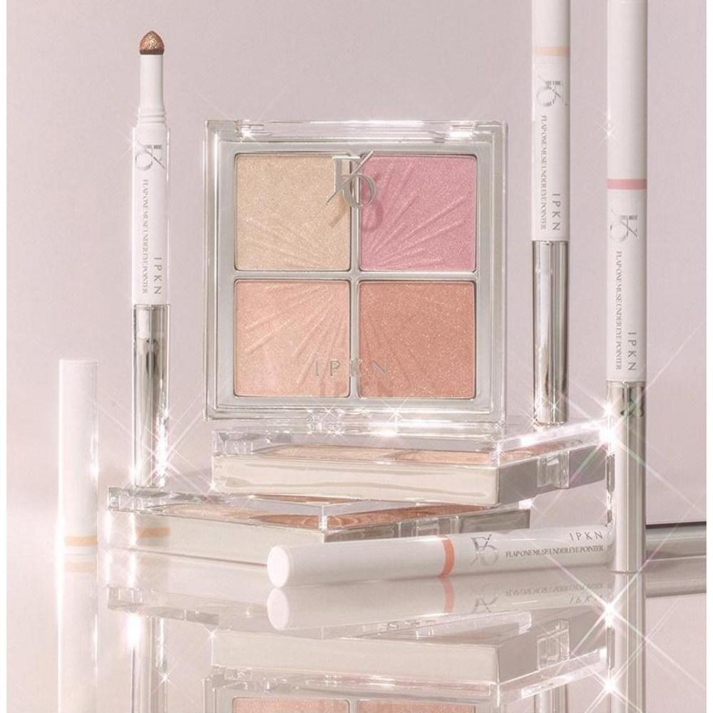 IPKN Flap One Face Palette Cheongdam Around 9.6g, 1 piece, mixed colors