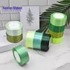 Hanfan 4cm Satin Ribbon for Wedding, DIY Crafts, Cake Decoration, Fresh Flowers & Gift Packaging.