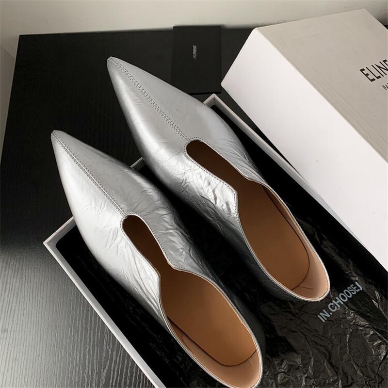 Fashion New Spring Cow Leather Women Shoes Pointed Toe Women Pumps Shoes for Women Zapatos De Mujer Fashion Retro Ladies Shoes Low Heel