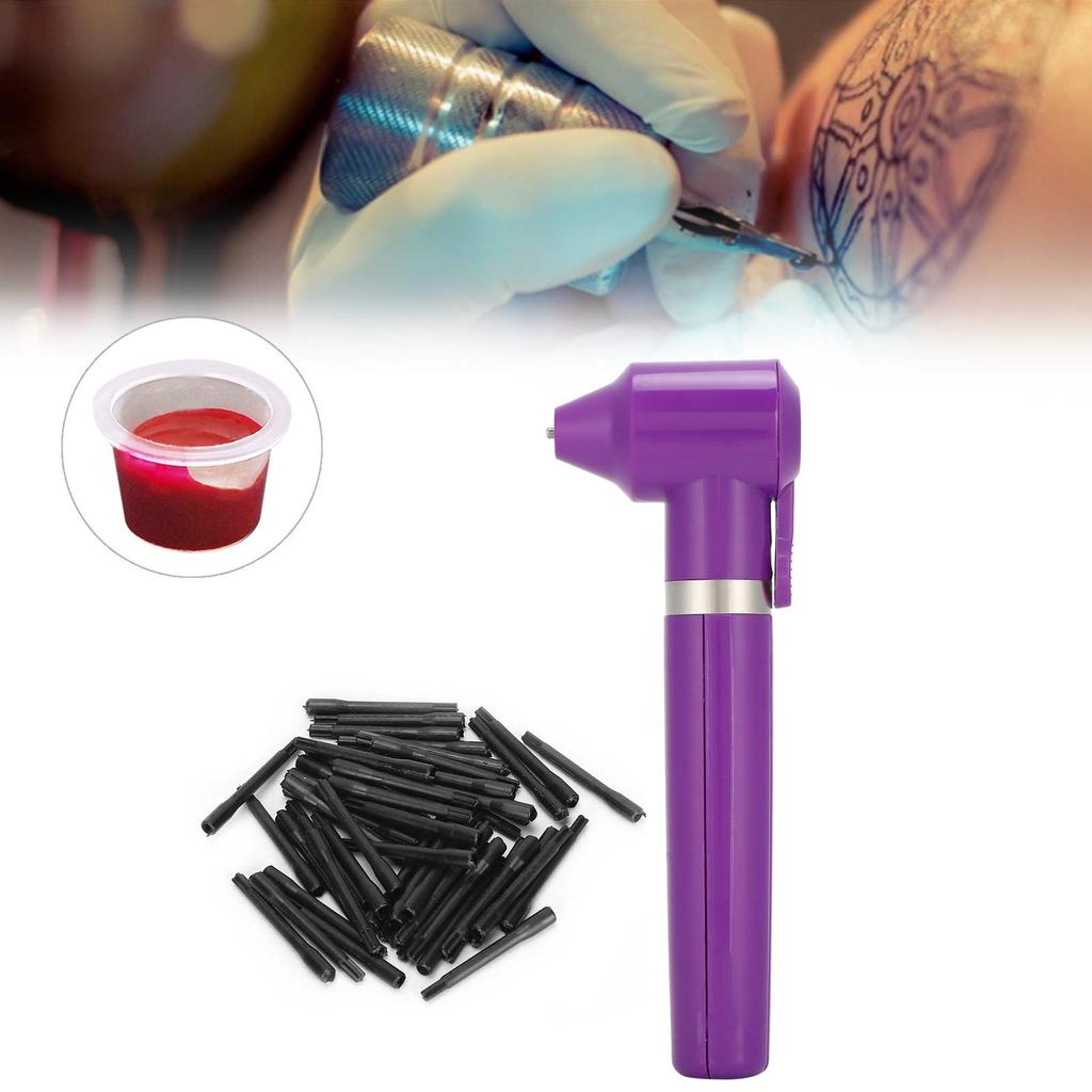 Electric Tattoo Ink Mixer Pigment Mixing NaMachine with 50pcs Mixing Sticks Tattoo Accessories
