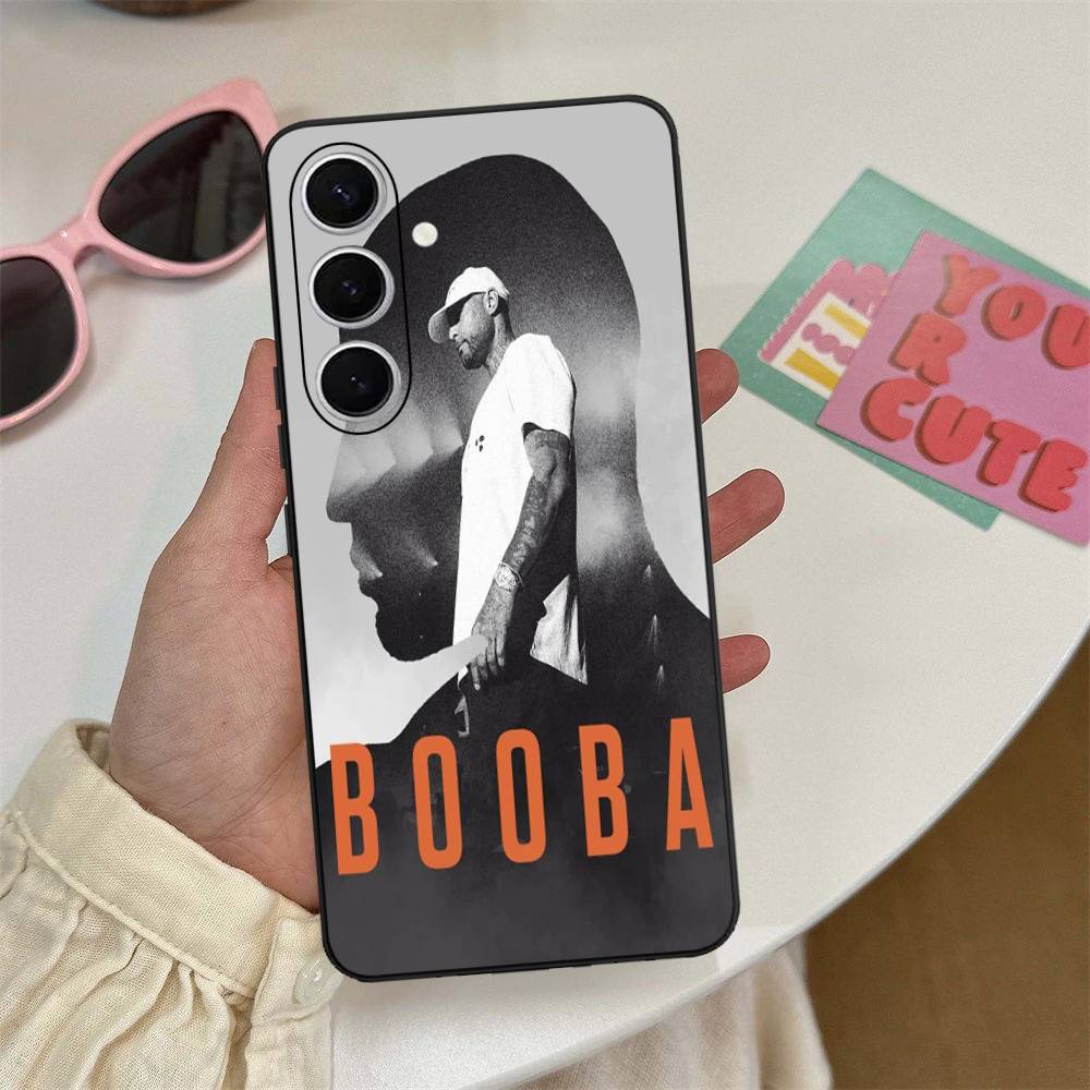Rapper B-Booba Phone Case For Samsung S 24 Fe 25 Ultra Plus 20 Lite 21 30 22 23 24 22 Ultra 5G Fundas