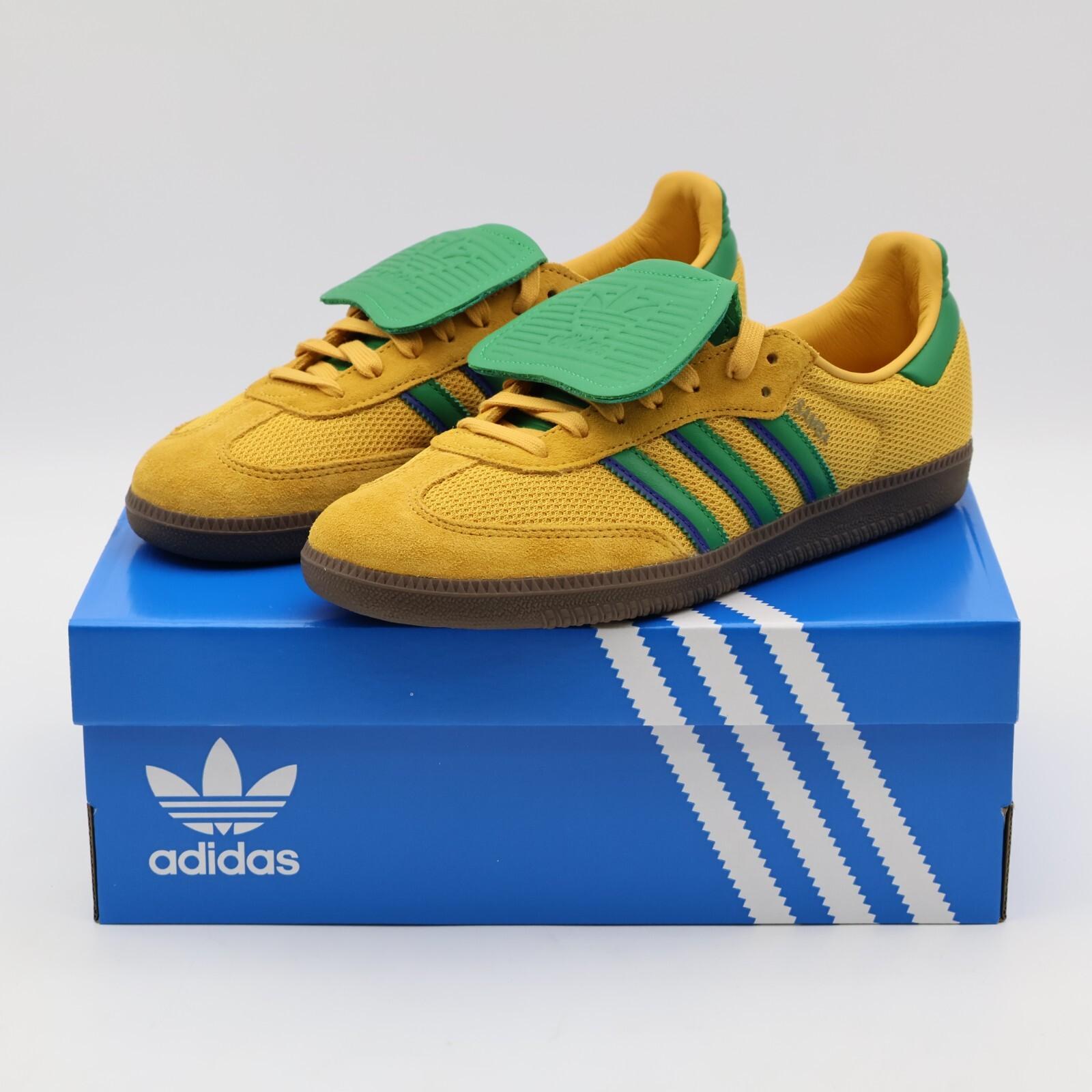 IE9165 adidas Originals Samba LT Б/у Желто-зеленый Каучук (Мужской) 4