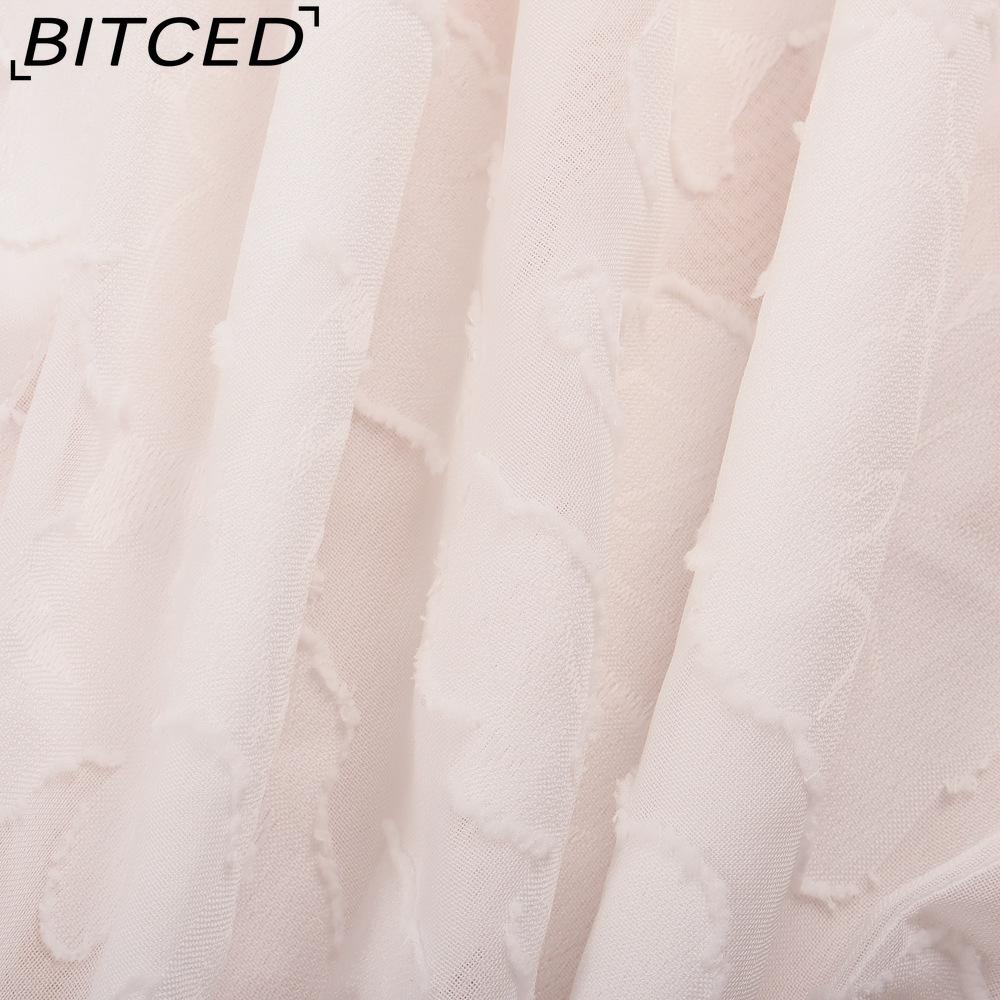 BITCED Plus Size Women's Loose-Fit Casual Chiffon Blouse