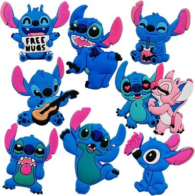 Jibbitz Stitch 3D Lilo and Stitch Lilo & Stitch 8 Pcs Shoe Accessories Crocs Decoration