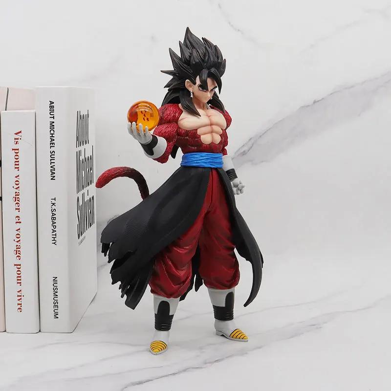 30Cm Anime Dragon Ball Gogeta Ssj4 Figure Super Saiyan 4 Son Goku Vegeta Figurine Pvc Action Figures Model Toy For Children Gift