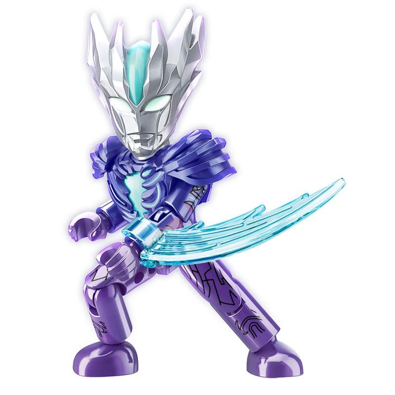 Ultraman Cartoon Assembly Building Block Set Children Toys For Fans Kids And