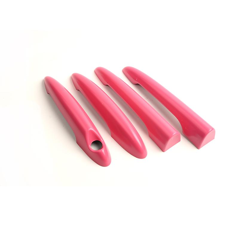 

Для Mini Cooper One DS JCW R55 Clubman 4 Doors 2007-2014 черный флаг, дверные ручки, наклейки, автомобильный Стайлинг For R55 Clubman розовый