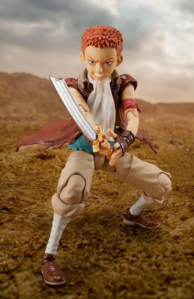 TAMASHII NATIONS Berserk Isidro 125mm figura mobile dipinta SHFiguarts circa. PVC&ABS&tessuto