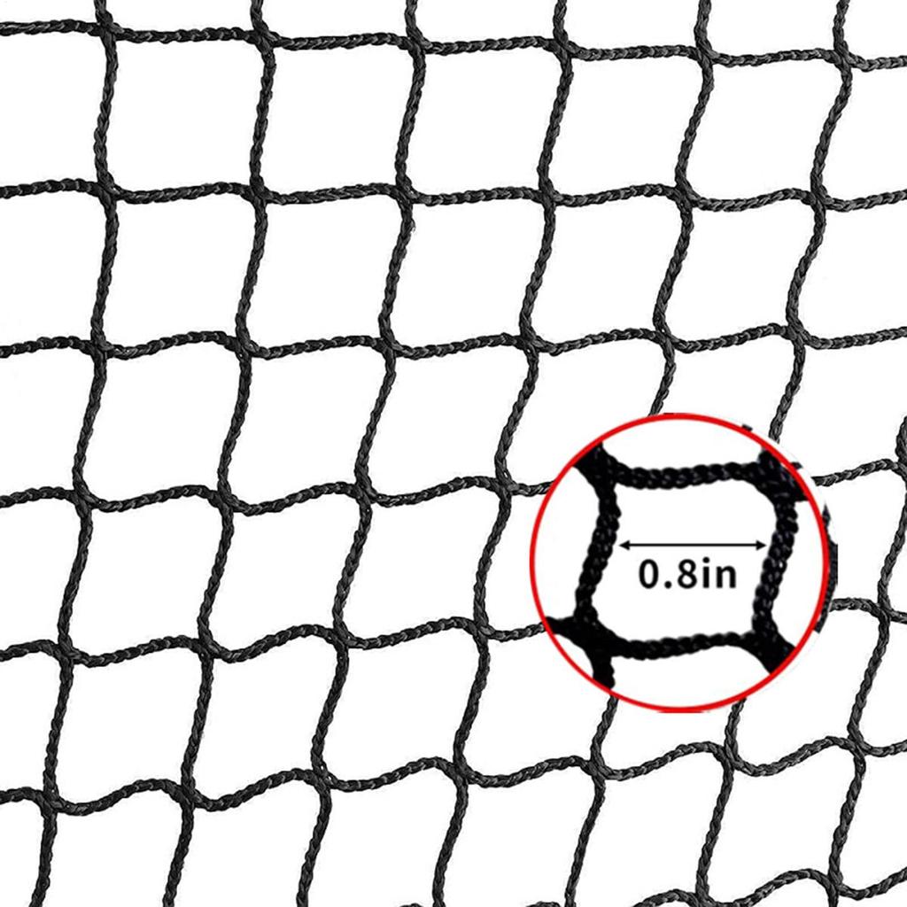 Golf Practice Net Sturdy Golf Practice Nets For Backyard Green/Black Smooth Driving Net Portable Softball Net For Backyard