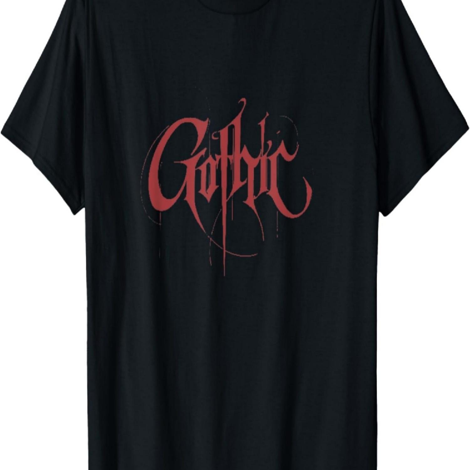 Gothic T-shirt, goth hoodie, goth cosplay, gothic T-Shirt S