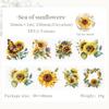 2m 1 Rolle PET Pflanze Blumen Klebeband Aufkleber Dekorative Collage Klebstoff Diy Scrapbooking Hand Made Masking Tape