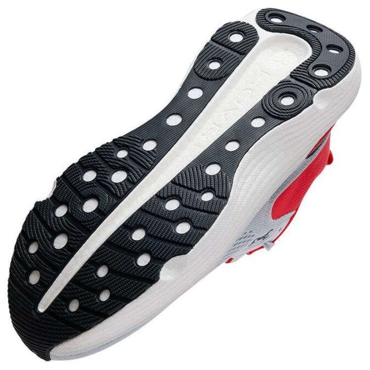 Under Armour Infinite Elite 2 Abrasion Resistant Low top Casual City Commute Running Shoes Men's Gray Red Sneakers 3028169-019