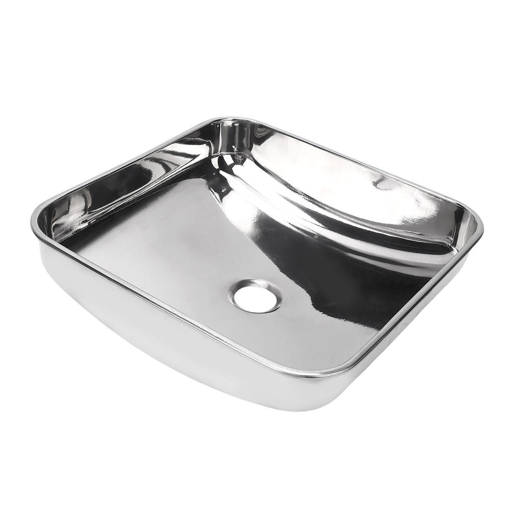 12,28x12,28x3,39 Zoll Küchenspüle 304 Edelstahl 40mm Ablaufanschluss Große Kapazität Bar-Spüle für Wohnmobil Boot Küche Badezimmer