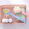 Take Bath Long Handle Bath Brush Soft Bristles Double Sided Bath Ball  Back Massage