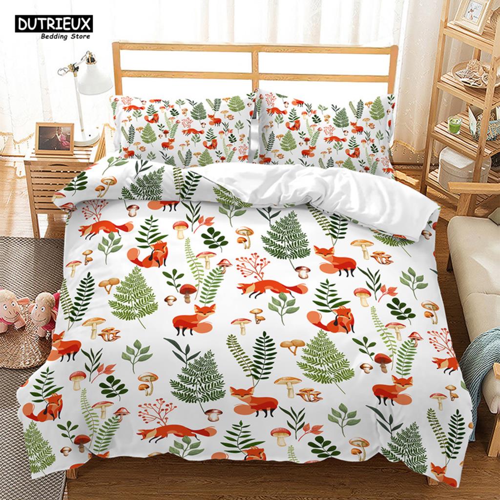 3D Cartoon Pigs Cats Bedding Set Cute Animals Duvet Cover Double Queen King Twin Full Size Kids Girls Polyester Duvet Cover Set
