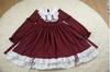 Lolita Long Sleeve Lolita Dress Cosplay Gothic Lolita Mori Girl Cute Girls Ruffles Lady Casual Wear Christmas Halloween Costume Lady Head Dress