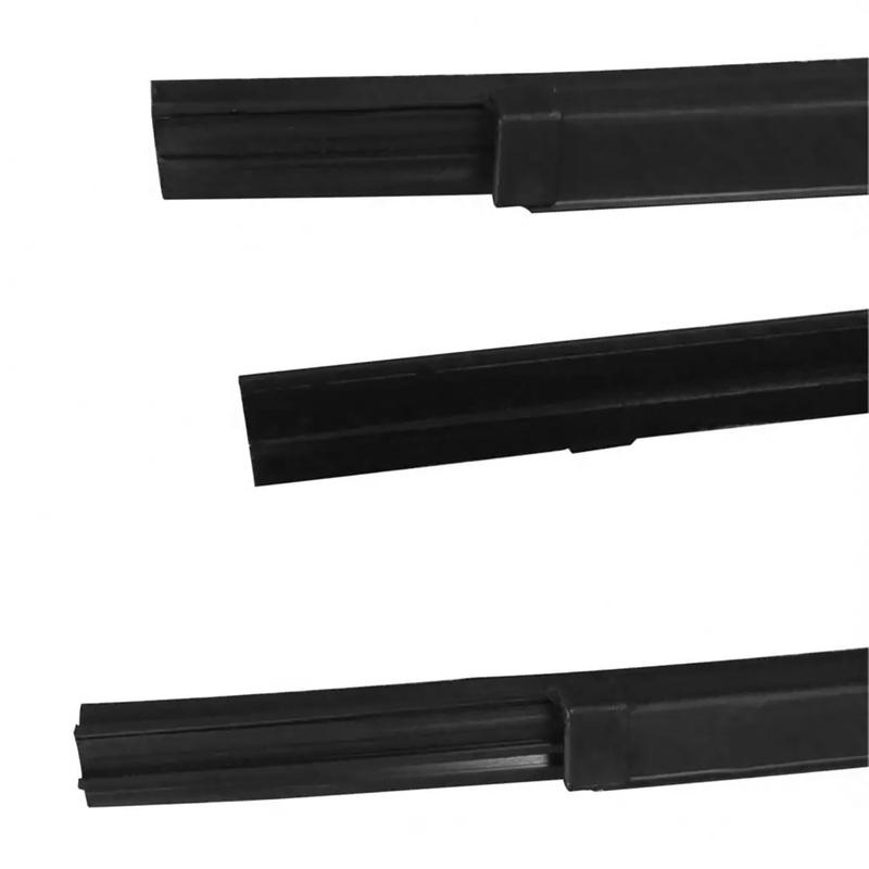 4Pcs Window Weatherstrip Side Door Outer Moulding Trim Sealing Belt For Nissan Frontier Navara D22 1994-2018 Crew cab 4door