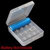 Portable Hard Plastic Case Holder Storage Box for 4 X 18650 Batteries
