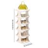 Multiple Layers Shoe Organizer Doorway Shoe Rack Organizer Space Saving Rack For Wall Corner Stackable Shelf For Rental House