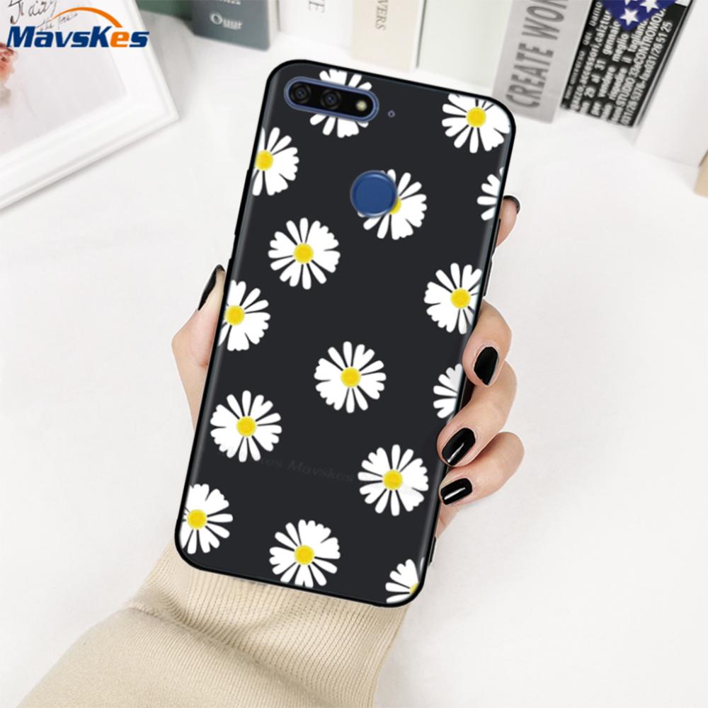 Honor 7A Pro Case Silicone Case For Huawei Y6 Prime 2018 Cover Soft TPU Mobile Phone Bags For Huawei Honor 7C RU 5.7inch Fundas