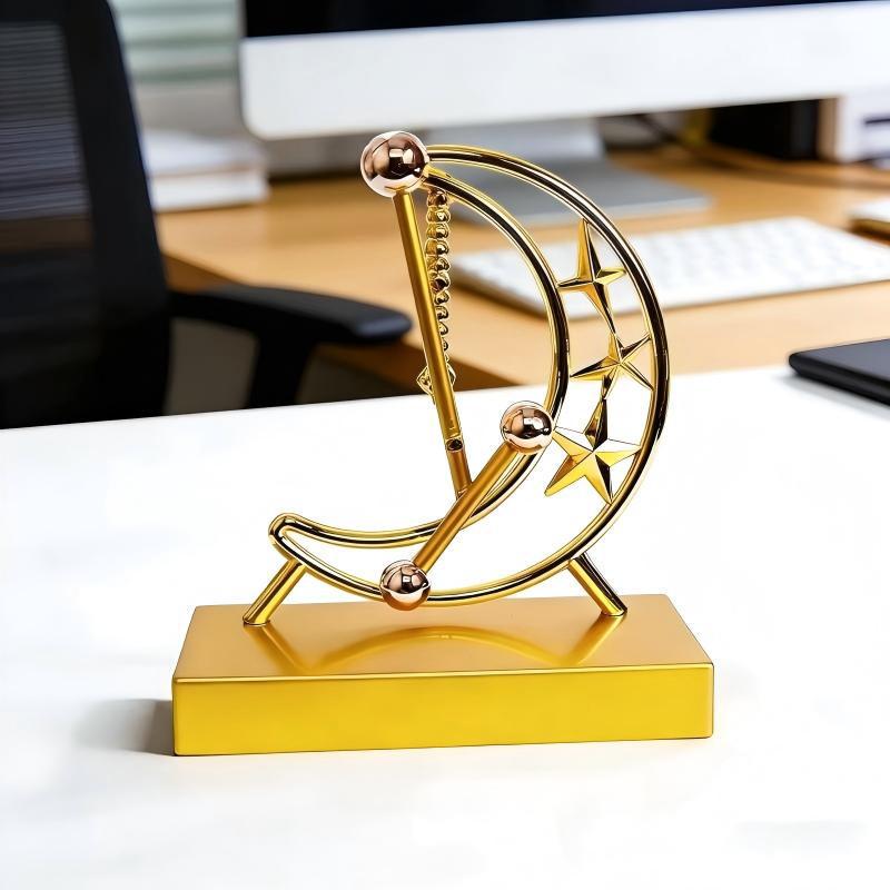 Himmlisches chaotisches Ornament: Perpetual Motion Schwebende Schaukel zur Heimdekoration