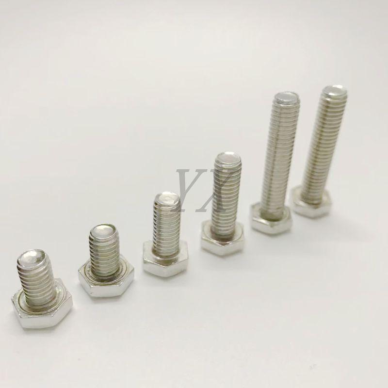Stainless Steel M6 Hex Head Bolt Screw Rod