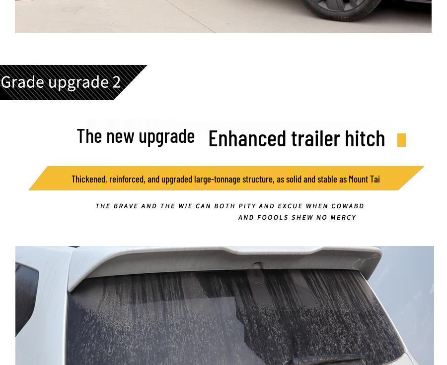 Enhanced Tow Bar for Nissan X-Trail, Qashqai, Murano, Terra, and New Paladin