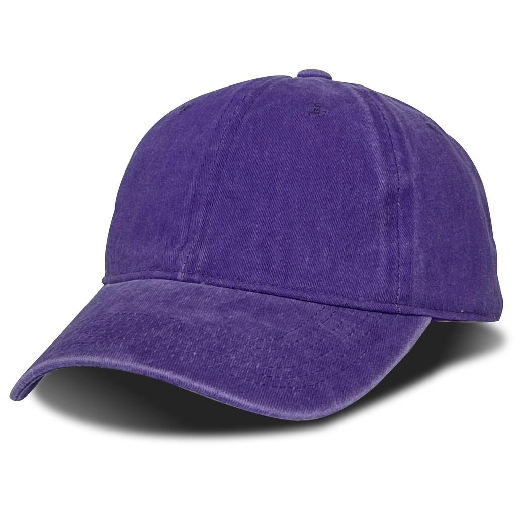 Vintage Distressed American 6-Panel Baseball Cap-Adjustable for Outdoor Streetwear