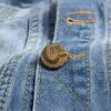 Gilet in Denim da Uomo Taglia L Trend Slim Gilet Azzurro Chiaro da Uomo Gilet Vestito Gilet in Denim Strappato