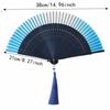 Hollow Carving Bamboo Folding Fan Portable Dance Fan Chinese Style Retro Hand Fan  Gift Giving