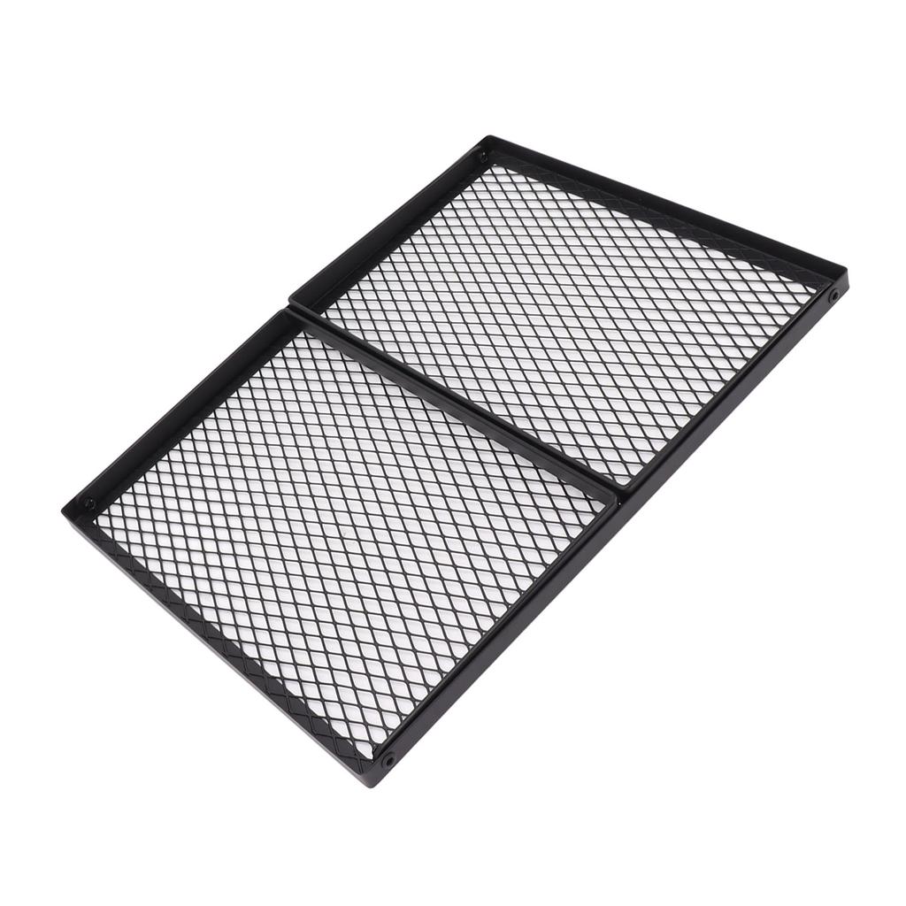 Folding Campfire Grill Heat Resistant Heavy Duty Portable Outdoor Camping Grill for Picnic Yard Patio 40 X 30cm with