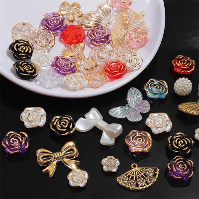 20g/bag 12-30mm Acrylic Phnom Penh Mixed Style Beads DIY Bracelet Necklace Earrings Jewelry Accessories