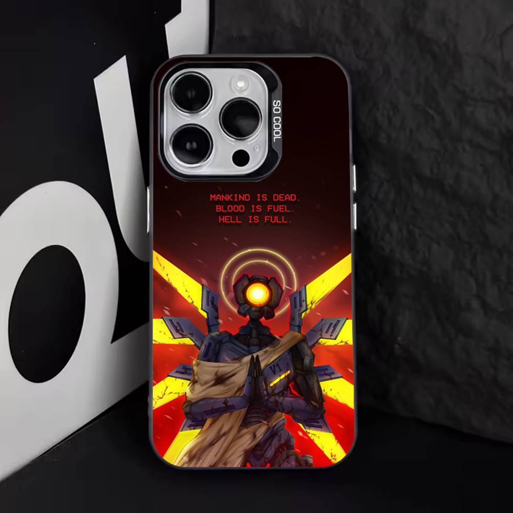 U-Ultrakill Cool For iPhone 11,12,13,14,15,16,17,Pro,Max,Plus,E,Air,Mini Phone Case IMD Matte Black