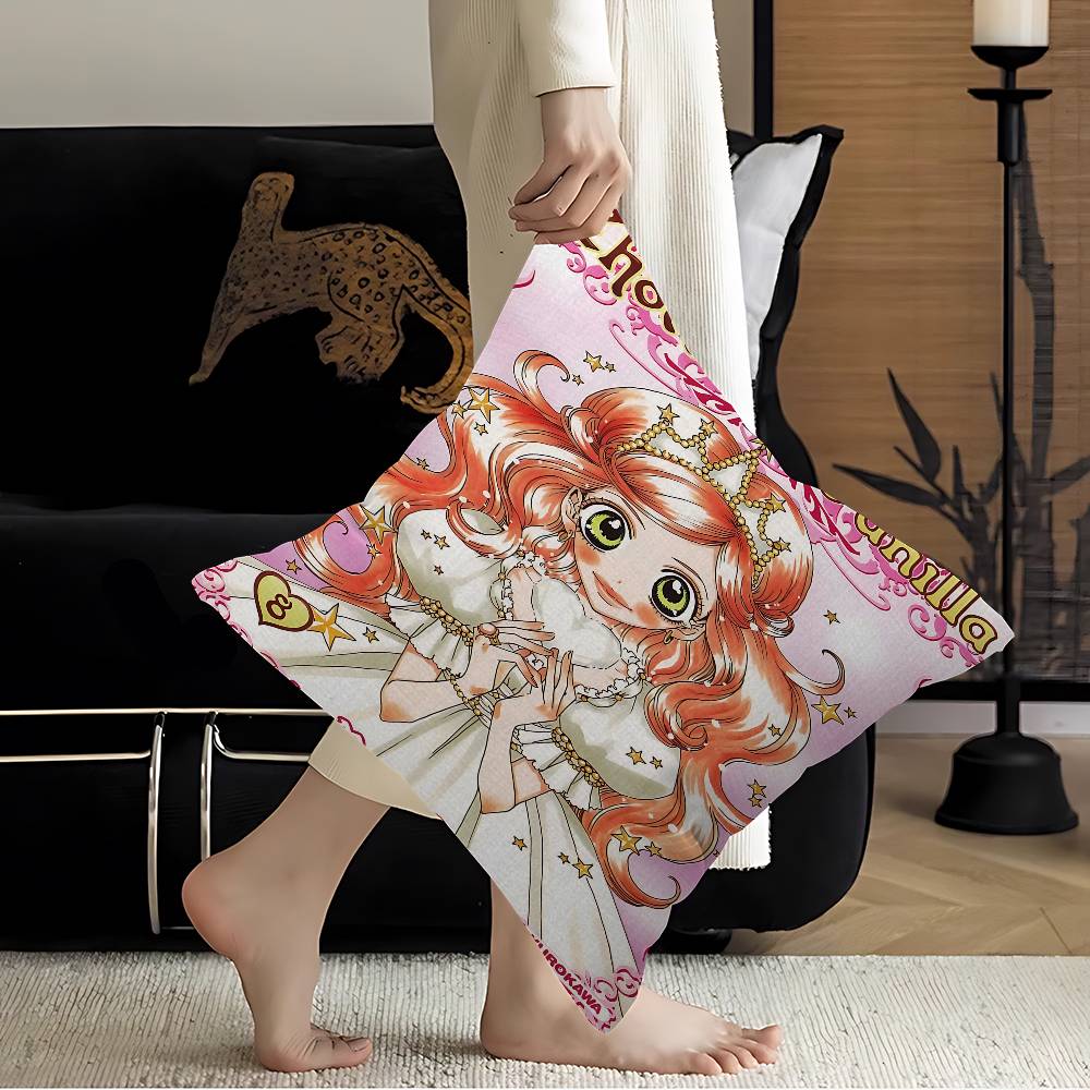 Anime Sugar Sugar Rune Kissenbezug Polyester Sofakissen Dekorative Wurfkissen Heimdekoration Kissenbezug