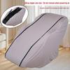 Universal Solid Color Elastic Dust Cover for Electric Massage Chair - Washable & Easy to Install