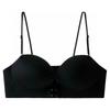 Front buckle type beautiful back without thin shoulder straps tube top underwear women gather small breasts to show big but not empty cup