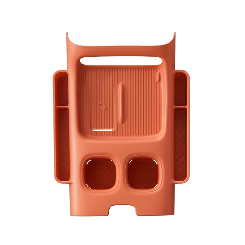 Suitable for 2025 Qiyuan Q07 Car Center Console Upper Storage Box Silicone Organizer Interior Modification.