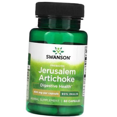 Prebiotic din topinambur, Prebiotic Jerusalem Artichocke 400, 60caps (69280024)