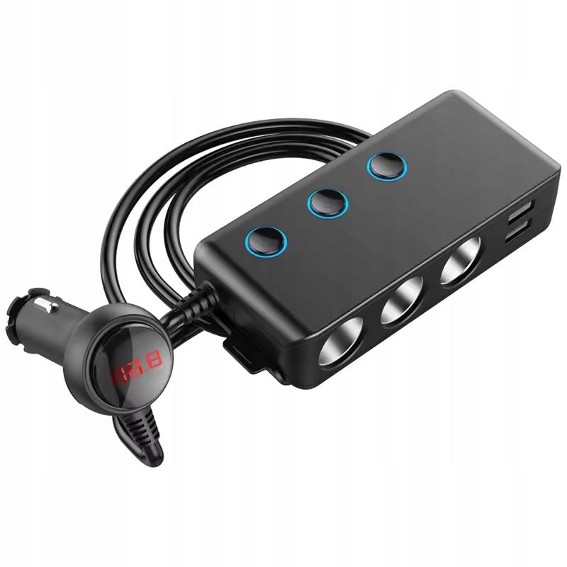 12V Cigarette Lighter Socket Splitter No.:9981