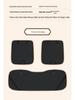 Velvet Car Lumbar Support Cushion Set: Thickened, Warm & Comfortable for Autumn/Winter
