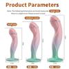 Silicona Suave 3 Tamaños Color Anal Plug Dildo Grande Ventosa Fuerte Expansor de Ano Enorme Butt Plug Juguetes Sexuales SM para Adultos Para Hombres Mujeres