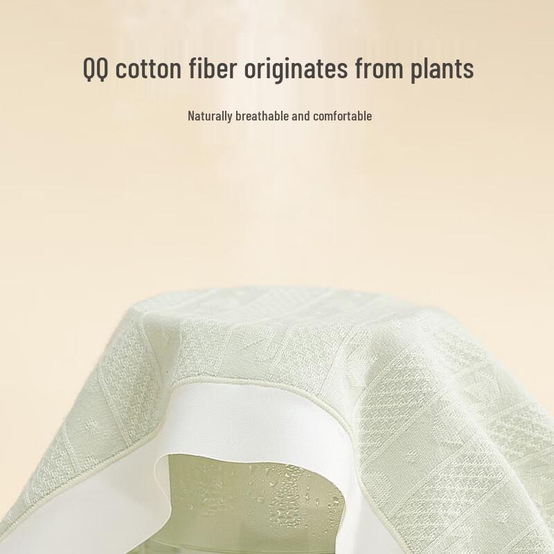 Hongdou Girls' Cotton Antibacterial Boxer Briefs (3-Pack)