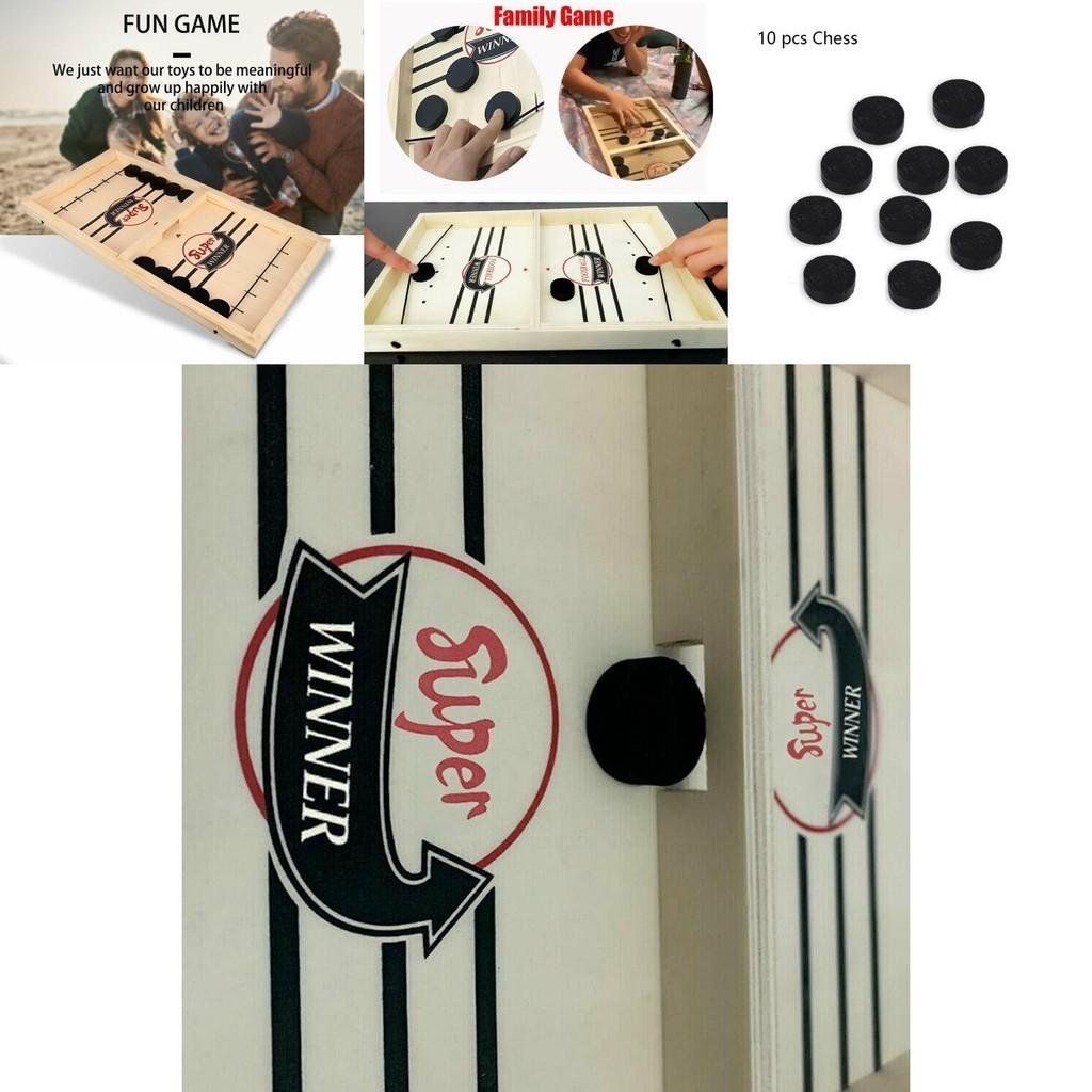 Heyecan Verici Çocuklar İçin Hızlı Sling Puck Oyunu Kazanan Masa Oyunu İnteraktif Aile Toplantıları İçin