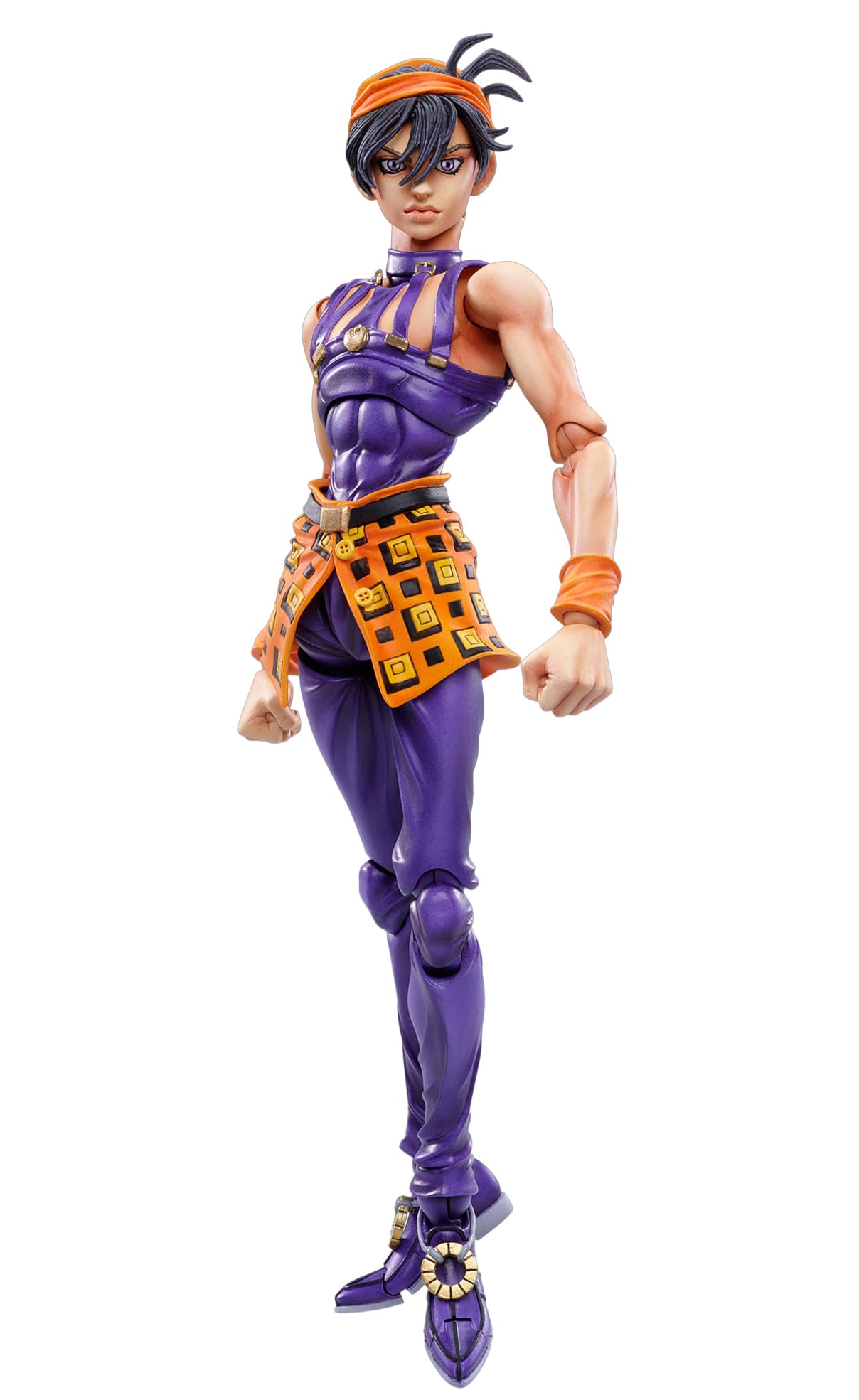 Medicos Entertainment Super Action Statue  JoJo s Bizarre Adventure Part 5   Narancia Ghirga & As  Approx. 140mm PVC & ABS & Nylon Painted Action Figu
