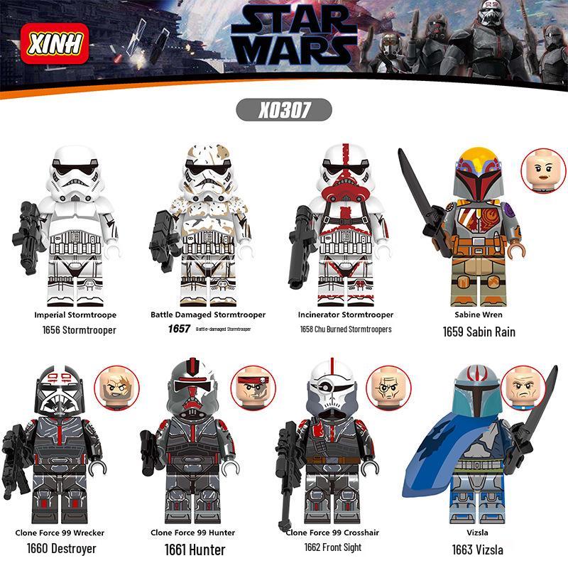 Sabine Wren Stormtrooper Building Block Figure Toy