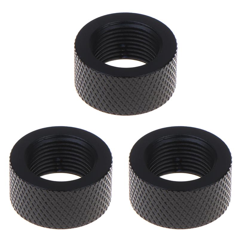 1/3/5Pcs 14Mm Ccw Pipe Thread Protection Aluminium Cap 14Mm Counterclockwise Thread Fastener