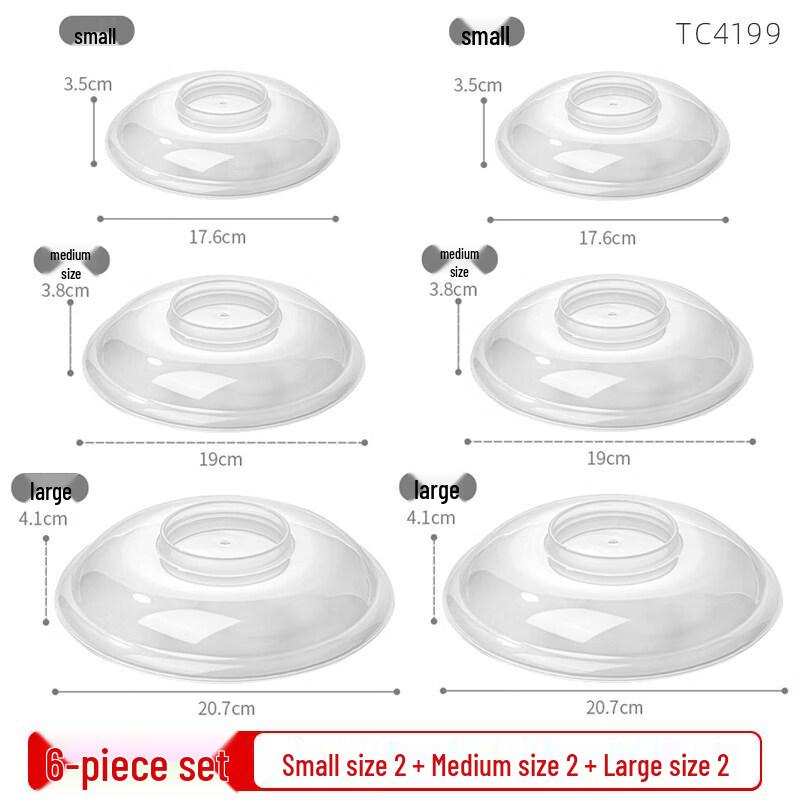 PP5 Food-Grade Microwave Splatter Cover